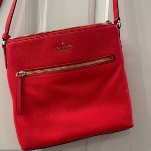 Kate Spade Jackson Top Zip Crossbody Bag in Geranium